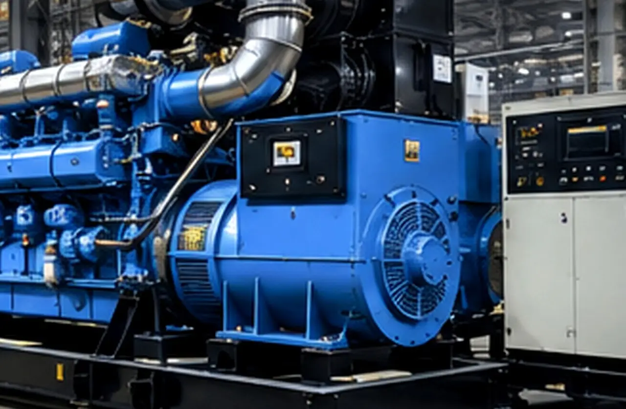 Representative diesel generator backup-power configuration