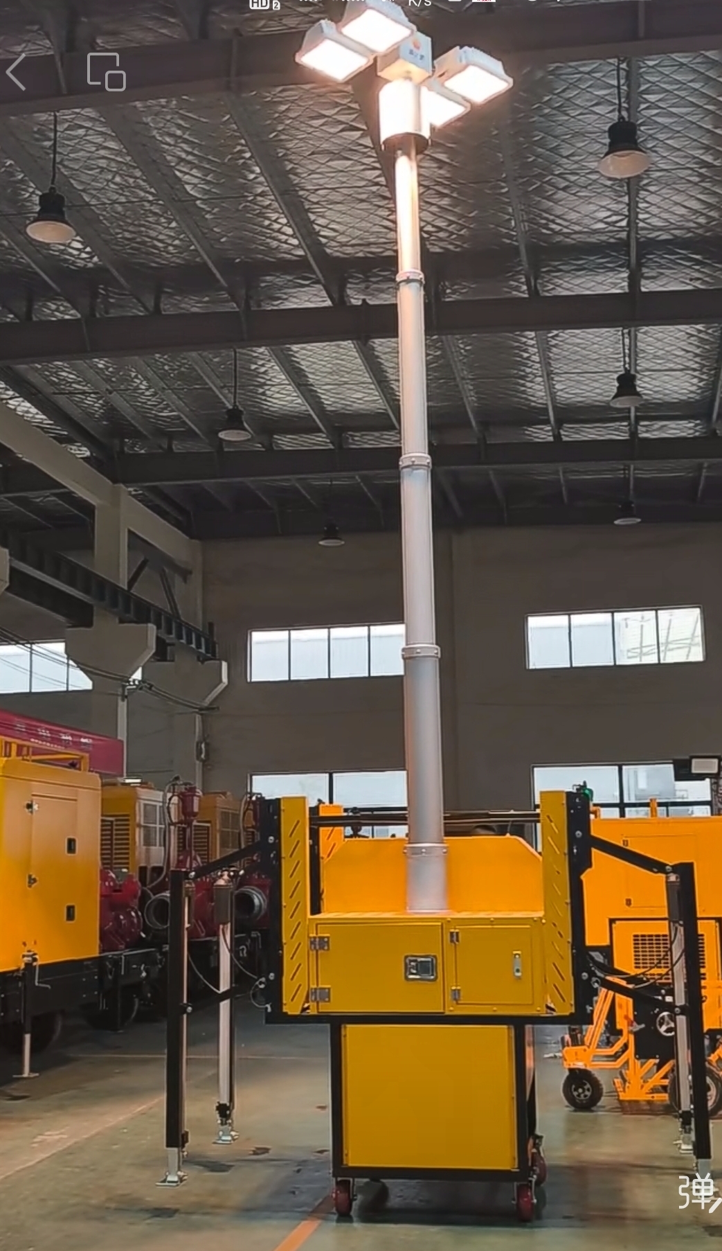 Representative construction site acceptance and equipment verification